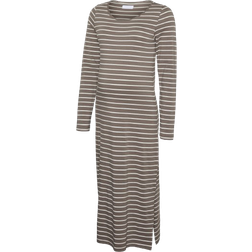 Mamalicious Mleva Maternity Dress - Grey/Falcon