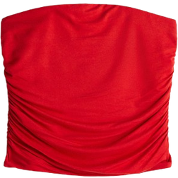H&M Draped Tube Top - Red
