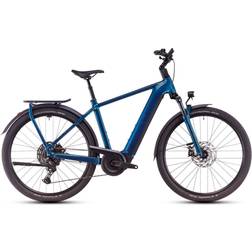 Cube Kathmandu Hybrid EX 800 2025 Electric - Blue/Chrome