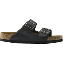 Birkenstock Arizona Soft Footbed Oiled Leather - Black