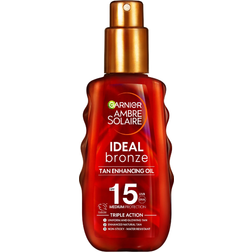 Garnier Ambre Solaire Ideal Bronze Protective Oil Spray SPF15 150ml