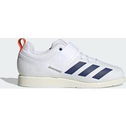 adidas Powerlift 5 Tyngdlyftningsskor - Cloud White/Dark Blue/Royal Blue