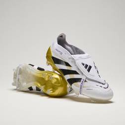 adidas Predator Elite Fold-Over Tongue Firm Ground Boots - Blanc