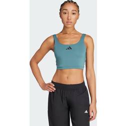 adidas Power Light Support Bra Tank - Preloved Teal