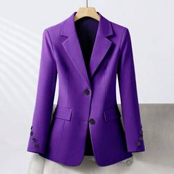 Shein Elegant Lightweight Commuting Single Button Blazer