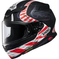 Shoei NXR 2 Knee Down Helm - Schwarz/Weiss/Rot