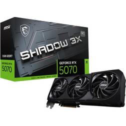 MSI GeForce RT 5070 SHADOW 3X OC 1 x HDMI 3 X DP 12GB