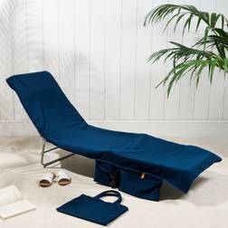 Brentfords Beach In A Bag Bath Towel Blue (215x75cm)