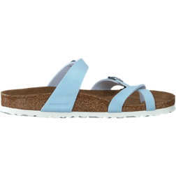 Birkenstock Mayari Vegan Regular Sandalias - Azul/Marrón