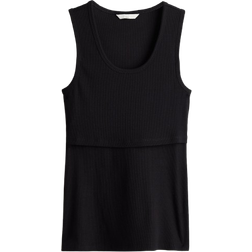 H&M Sort MAMA Ammesinglet Size S