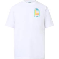 Casablanca L'Arche Colore Printed T-shirt - White