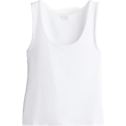H&M Microfibre Vest Top - White
