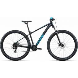Cube Aim Race Hardtail 8-Speed 2022 - Black/Blue Unisex