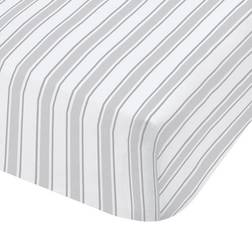 Bianca Check Bed Sheet Grey (90x190cm)