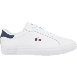 Lacoste Powercourt M - White/Navy/Red