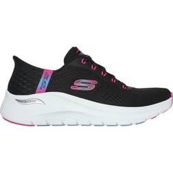 Skechers Slip-ins Arch Fit 2.0 Easy Chic W - Black/Hot Pink