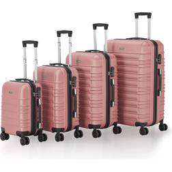 Juskys Rome Set of 4 - Pink