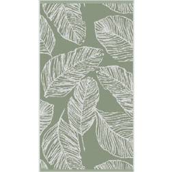 Fusion Floral Bath Towel Green (130x70cm)