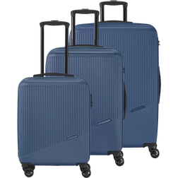 Travelite Bali Suitcase Set of 3 - Blue