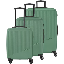 Travelite Bali Suitcase 3 delar - Green