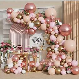 Shein Rose Gold Balloon Garland Kit 102pcs