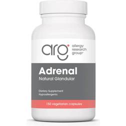 Allergy Research Group Adrenal Natural Glandular 150 Vegicaps
