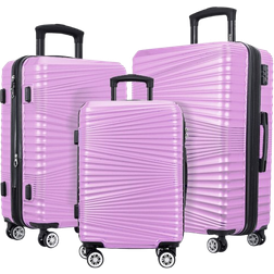 Touch of Venetian Lightweight Spinner Set of 3 - Pink