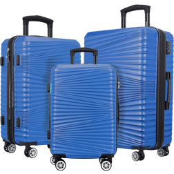 Touch of Venetian Lightweight Spinner Set of 3 - Dark Blue