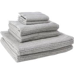 Rapport Cotton Bath Towel Silver (120x70cm)