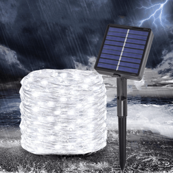 Shein 50/100/200/300LED Solar Lights Outdoor Waterproof String Light