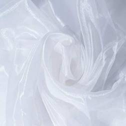 Shein Sheer Organza Fabric 150cm Wide 1pc Fabrics White
