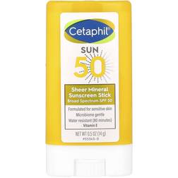 Cetaphil Sheer Mineral Sunscreen Stick SPF50 14g
