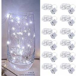 Shein Fairy Lights Battery Powered 7FT 20LED Twinkle Lights String Light