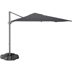 IKEA Parasol Frihängande Med Fot 330x240 cm Antracit/Mörkgrå 240cm