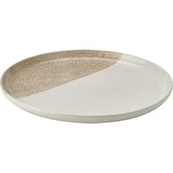 IKEA Krustistel Mönstrad Ljusbeige 25 cm Flat tallrik 25cm