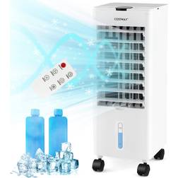 Costway 3-in-1 Portable Evaporative Cooler Fan Humidifier