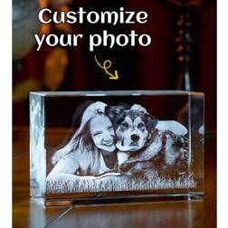 Shein Spring 3D Crystal 1pc Photo Frame