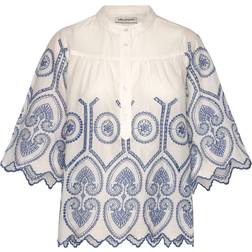 Lollys Laundry Louisell Blouse Ss - Beige