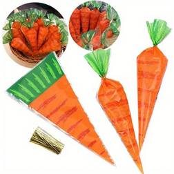 Shein Festive Carrot-Shaped Gift Bags 20pcs
