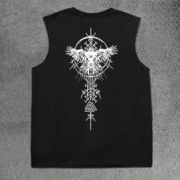 Shein Men's Graphic Singlet - Black