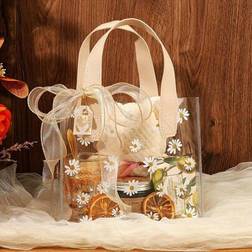 Shein Large PVC Gift Bag 5pcs With Ribbons