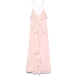 Vero Moda Vmcamille Singlet Frill Dress - Rosa