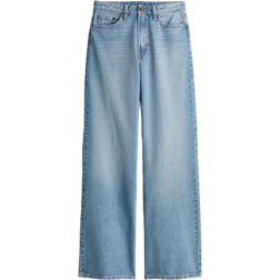 H&M Wide Ultra High Jeans - Blue