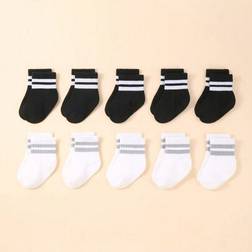 Shein Baby Casual Socks - Black/White