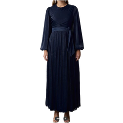 Trendyol Collection Chiffon Evening Dress - Navy Blue