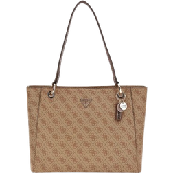 Guess Noelle 4G Logo Shopper Bag - Brown