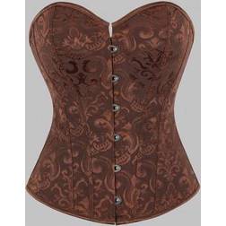 Shein Women's Palace Style Corset Top - Classic Solid Color