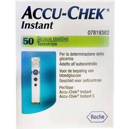 Accu-Chek Instant Blood Glucose Test Strips 50-pack
