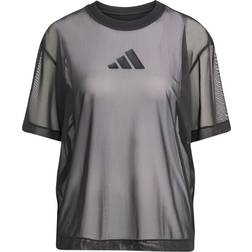 adidas All Szn Soft Lux Mesh T-shirt - Black