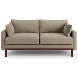 Dunelm Morton Dark Natural Sofa 181cm 3 Seater
